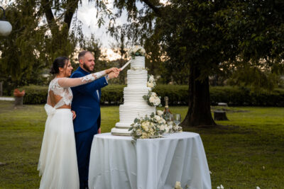 Foto matrimonio - Taglio della torta matrimonio - Filippo stoppa