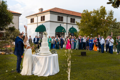 Foto matrimonio - Taglio della torta matrimonio - Filippo stoppa